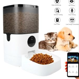 Smart Automatic WiFi Pet Feeder with Camera 2 Way Audio
